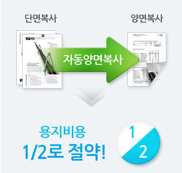 ÀÚµ¿¾ç¸é º¹»ç ¿ëÁöºñ¿ë 1/2·Î Àý¾à