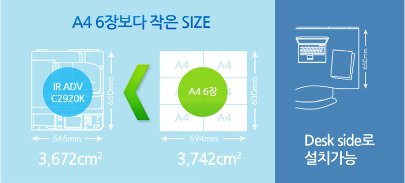A4 6À庸´Ù ÀÛÀº SIZE Desk side·Î ¼³Ä¡°¡´É